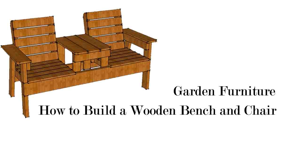 Garden Furniture | How to Build a Wooden Bench and Chair