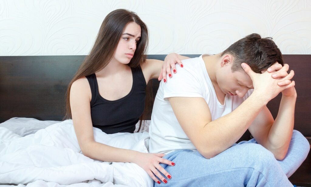 Sexual dysfunction may be caused by low levels of penis blood flow